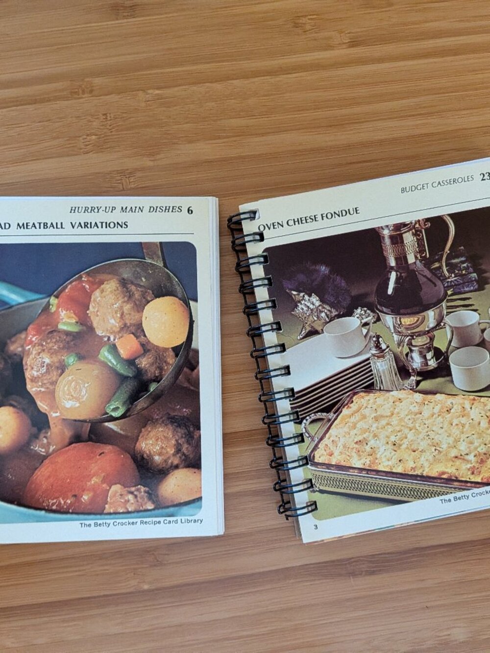 Betty Crocker Recipe Card Retro Recycled Notebooks